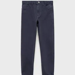 Mango Kids Boys Straight Fit Trousers-picture-7
