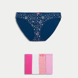 Marks & Spencer Pack Of 5 Printed Bikini Briefs-picture-19