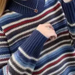 Mast & Harbour Striped Pullover Sweater image 5