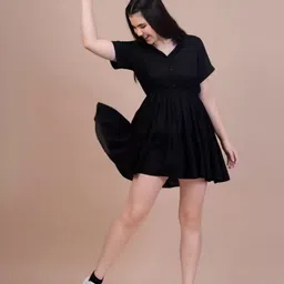 Fashion2wear Print A-Line Midi Dress-picture-25