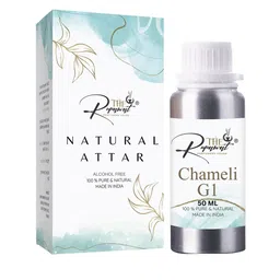 THE RUPAWAT Perfumery House Chameli G1 100% Natural & Pure Alcohol Free Attar- 50 ml-picture-13