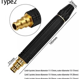 hvg traders Water Spray Gun Hose Nozzles Pipe For Gardening 0 L Backpack Sprayer image 5