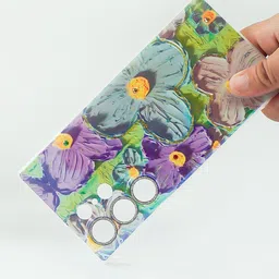 PEEPERLY Floral Printed Samsung Galaxy S21 Ultra Back Case Mobile Accessories image 4