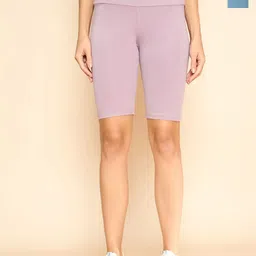 COLOR CAPITAL Pack Of 2 High Rise Above Knee Gym Tights-image-50