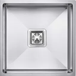 cooter 18" X 16" X 10" Matt Finish 304 Grade Stainless Steel Single Bowl Kitchen Sink Vessel Sink-picture-10