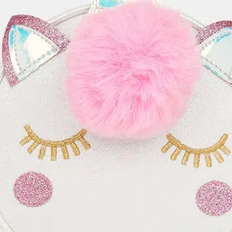 Pantaloons Junior Embellished PU Structured Sling Bag with Applique image 4