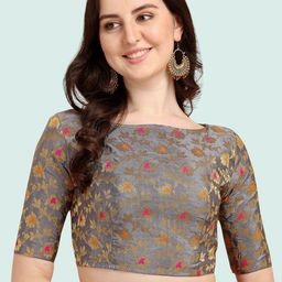 Moda Rapido Woven Design Saree Blouse-picture-34