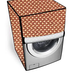 The Furnishing Tree Brown PVC Washing Machine Cover-picture-25