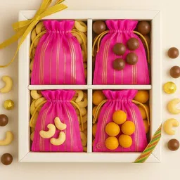 YELONA Pink Set of 6 Reusable Multi-Utility Organisers image 5