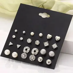 Vembley Set of 24 Contemporary Studs Earrings image 5