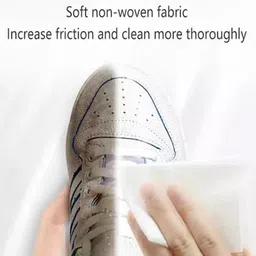 Adbeni Shoe Cleanning Kit-Instant Shoe Cleaner With Free Cloth & Shoe Wipes image 5