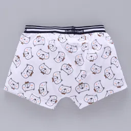 Babyoye Antibacterial Cotton Trunks Pack of 3 - Grey Orange image 5