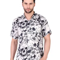 ACCOX Men Graphic Casual Shirt-image-92
