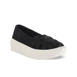 FAUSTO Women Velvet Lightweight Slip-On Sneakers-picture-32