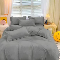 MORADO Grey Single Duvet Cover-image-84