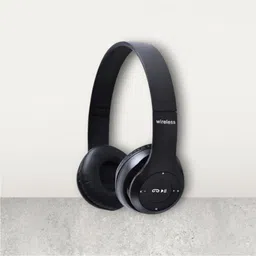 house of common Foldable Bluetooth Headphones with Zenith Bass Response_3K Bluetooth & Wired Headset image 1