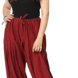 sk creation Cotton Solid Patiala image 2