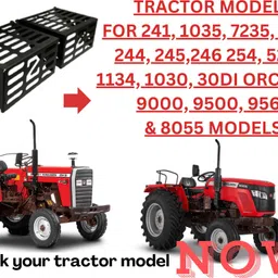 baho auto TRACTOR SHEET INDICATOR COVERS REARS ONLY[SET OF 2] FOR MASSEY TRACTORS Rearlight Frame Support image 3