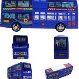 hgamy Double Decker Bus Toy for Kids image 3