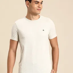 United Colors of Benetton Men Melange Effect T-shirt-picture-23
