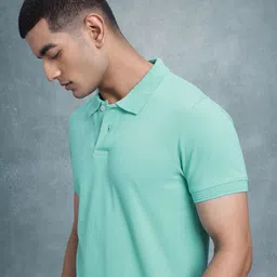The Roadster Lifestyle Co. Men Polo Collar T-shirt-image-14