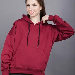 Wear Your Opinion Women Hooded Sweatshirt image 5