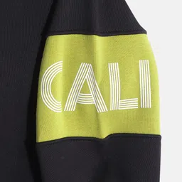 Monte Carlo Boys Black & White Graphic Printed Sweatshirt image 3