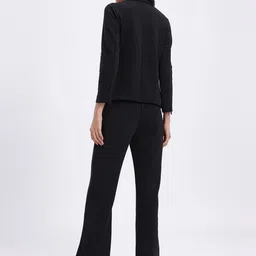 SZN Solid TopOpen Front Blazer with Trouser Co-Ords image 4