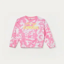 Juniors by Lifestyle Girls Pink Cotton Printed Sweatshirt-picture-18