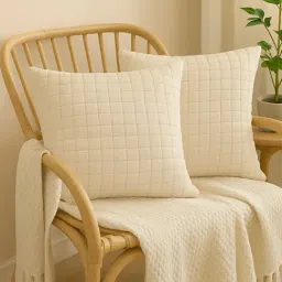 MFD HOME Furnishing Cream Holand Embroidered Cushion Covers - Set of 2-image-51
