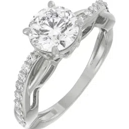 Emori 18k White Gold & Diamond Brilliance Infinity Ring-picture-35
