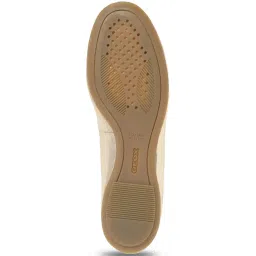 Geox Women's Palmaria A Gold Flat Ballets image 3