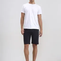 JadeBlue Navy Slim Fit Shorts image 5