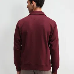 U.S. Polo Assn. Denim Co. Red Regular Fit Sweatshirt image 2