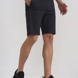 JadeBlue Navy Slim Fit Shorts image 4