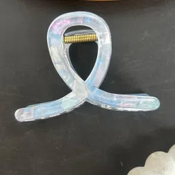 Radhya Accessories Women Blue Alligator Bofeini Infinity Hair Clip-picture-15