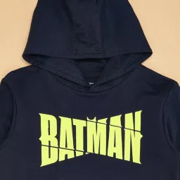 Pantaloons Junior Boys Navy Cotton Solid Sweatshirts image 3