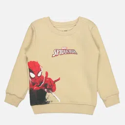 Bodycare Kids Beige Printed Full Sleeves Sweatshirt-picture-17