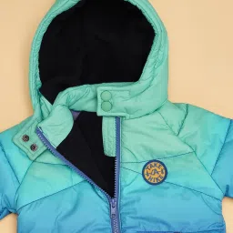 Pantaloons Baby Boys Blue Polyester Printed Jacket image 3