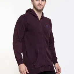 Club York Wine Regular Fit Hooded Sweatshirt image 3