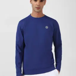 Van Heusen Flex Blue Regular Fit Sweatshirt-picture-23