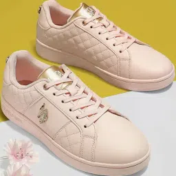 U.S. Polo Assn. Women's Pink Sneakers-picture-21