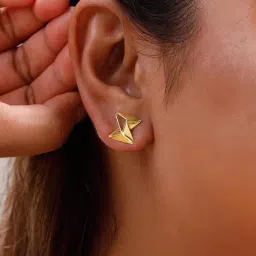 Mia by Tanishq 14k (585) Yellow Gold Earrings for Women-picture-25