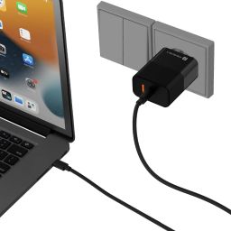portronics Black 65W GaN Charger-picture-15