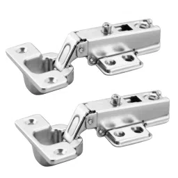 Ebco Slip On Hinge Euro Type with 4 Hole Mounting Plate Primary Series Nickel Plated Finish, Size 35 mm Inset, E-HS3A-M1 (Set of 2)-picture-46