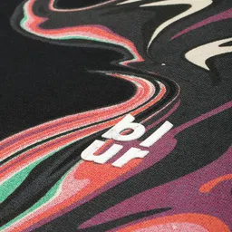 Being Human Abstract Printed Pure Cotton Sweatshirt image 2