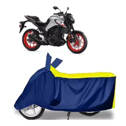 Auto Pearl Two Wheeler Cover for Yamaha MT 03 BS6 - Yellow, Blue-picture-18