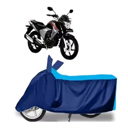 Auto Pearl Two Wheeler Cover for Honda Dazzler - Cyan, Blue-picture-26
