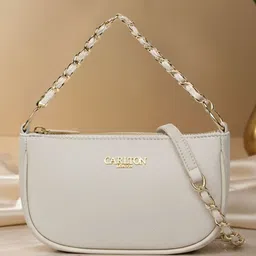 Carlton London Textured Sling Bag-image-51