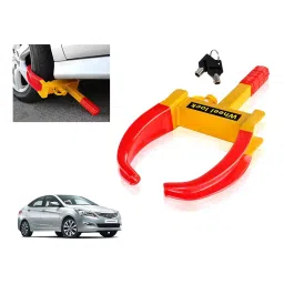 Auto Pearl Claw Type Anti Theft Adjustable Wheel Clamp Lock for Verna 1.4 CRDi-picture-26